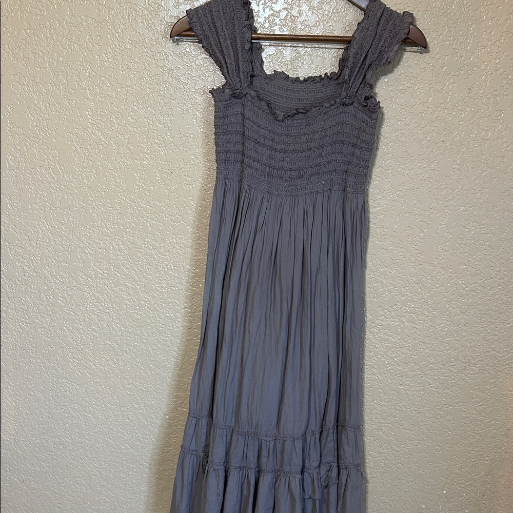 Hard Tail Charcoal Maxi Dress